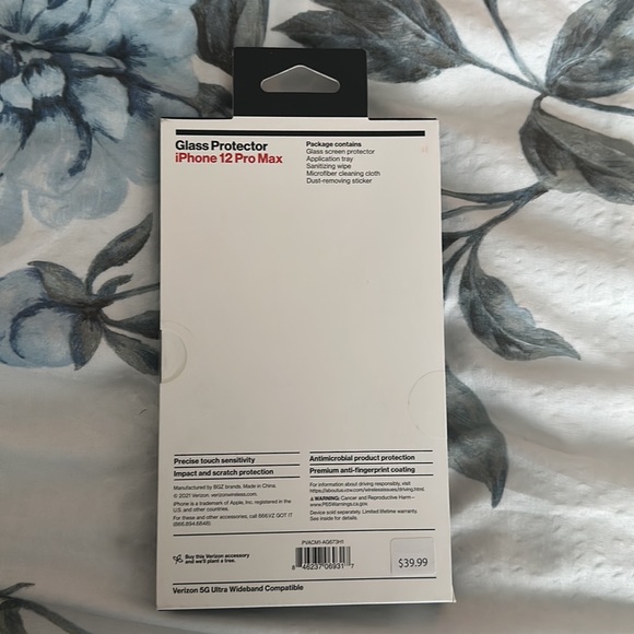 iPhone 12 Pro Max screen glass protector - Picture 2 of 2